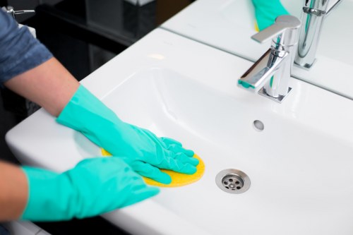 Vacuuming and floor cleaning in a Finsbury Park rental home