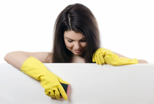 Manager reviewing a carpet cleaning complaint file