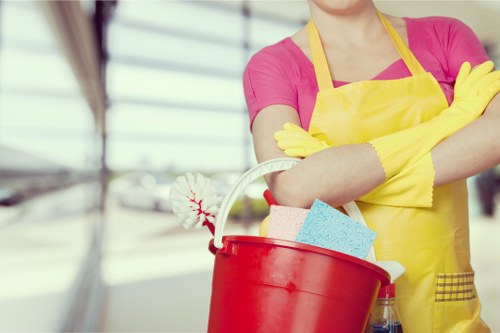 Professional post construction cleaning in a Finsbury Park home interior